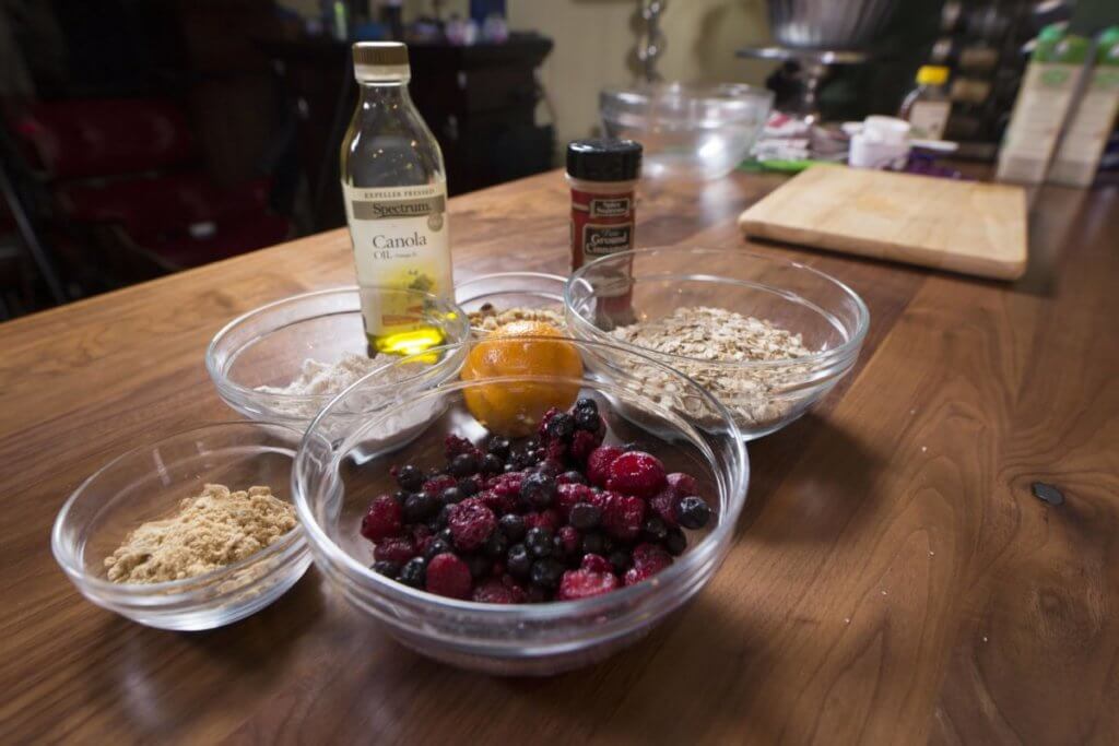 berry baked oatmeal