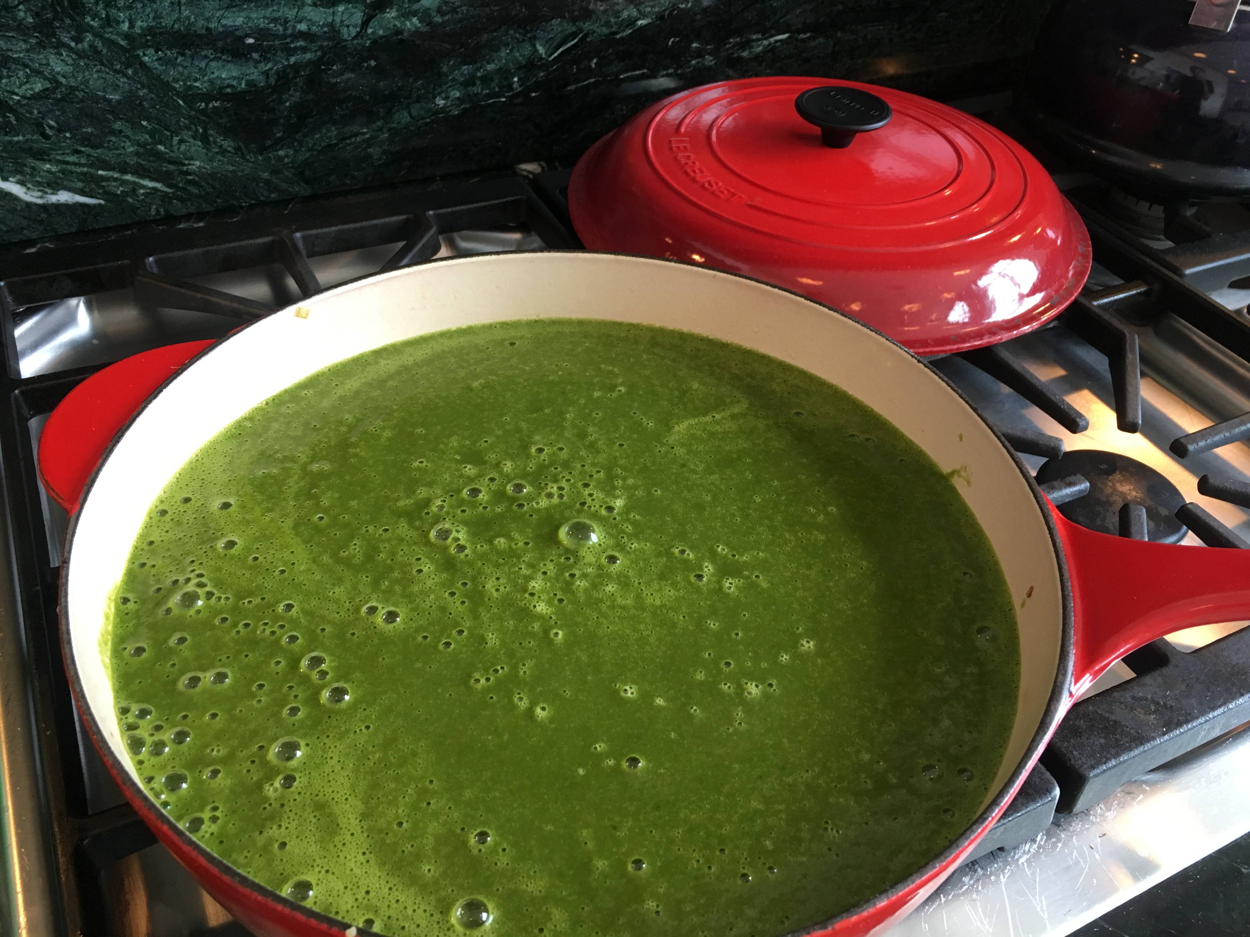 Recipe Round-Up: Green Soup and Roast Chicken