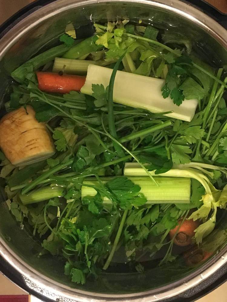 Vegetable Scrap Stock – Recipe Redux April 2017
