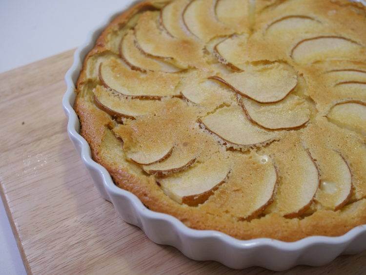pear custard pie