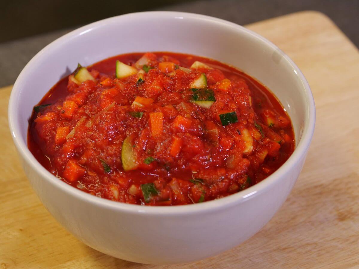 Tomato Vegetable Sauce