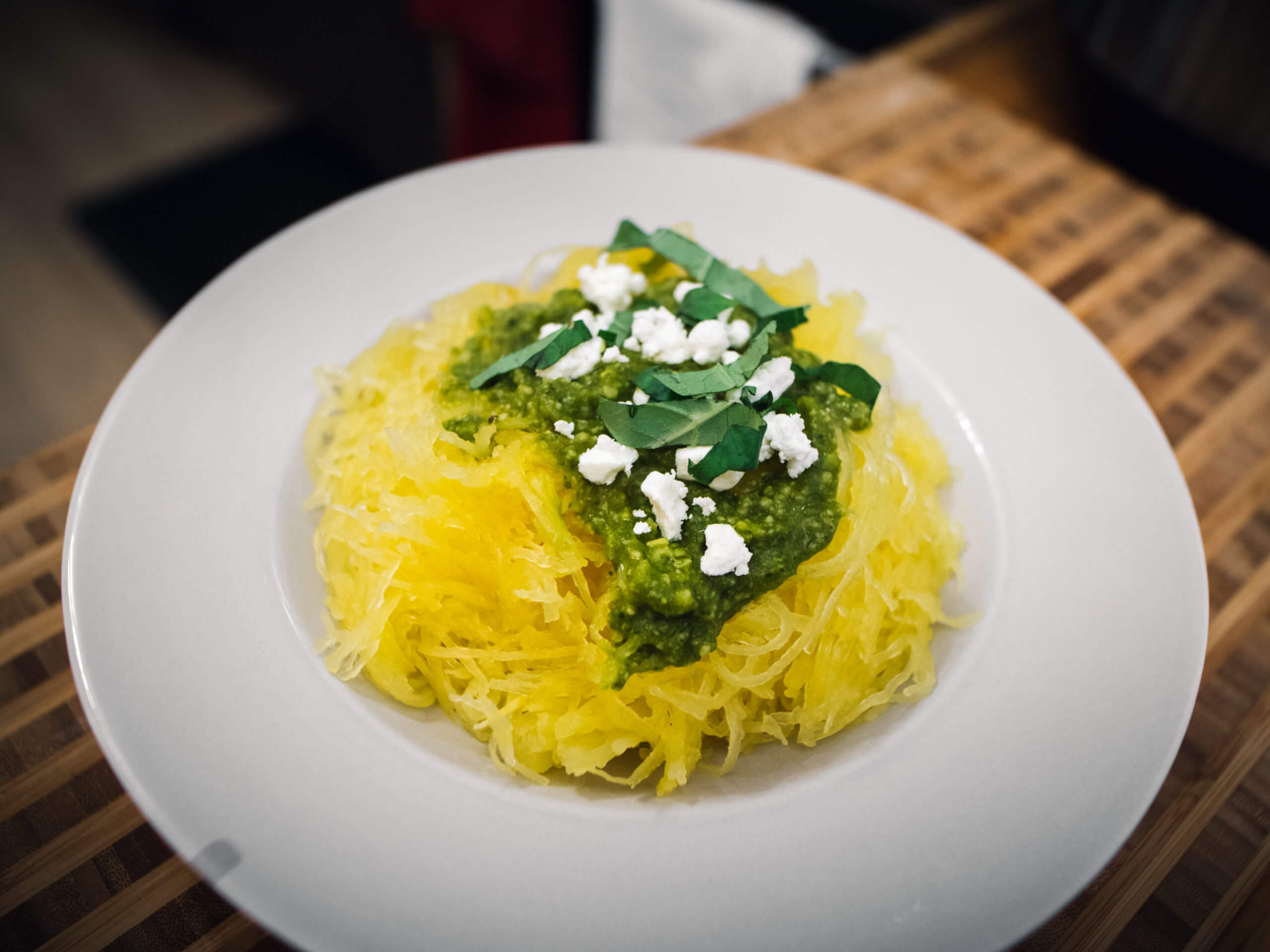 Side Shot, Spaghetti Squash