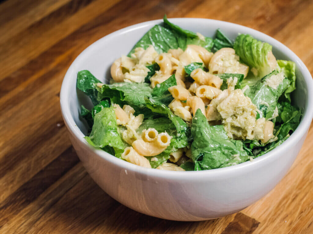 side Shot, Tuna Pesto Salad